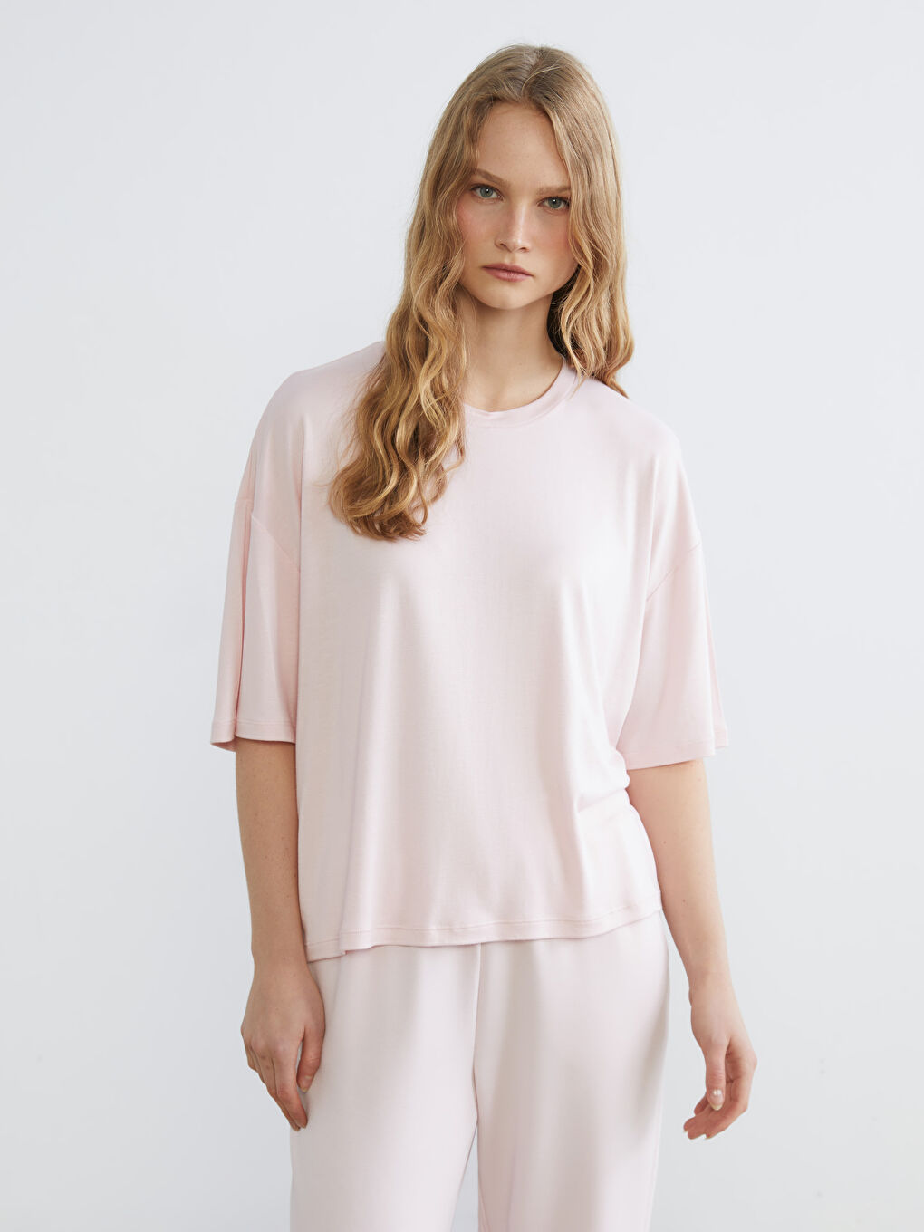 Жена Розово Тениска