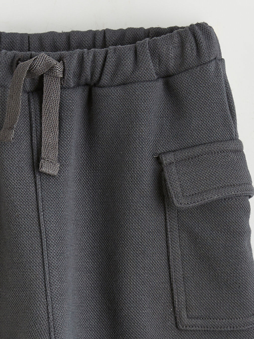 Antrasit Erkek Bebek Şort-1