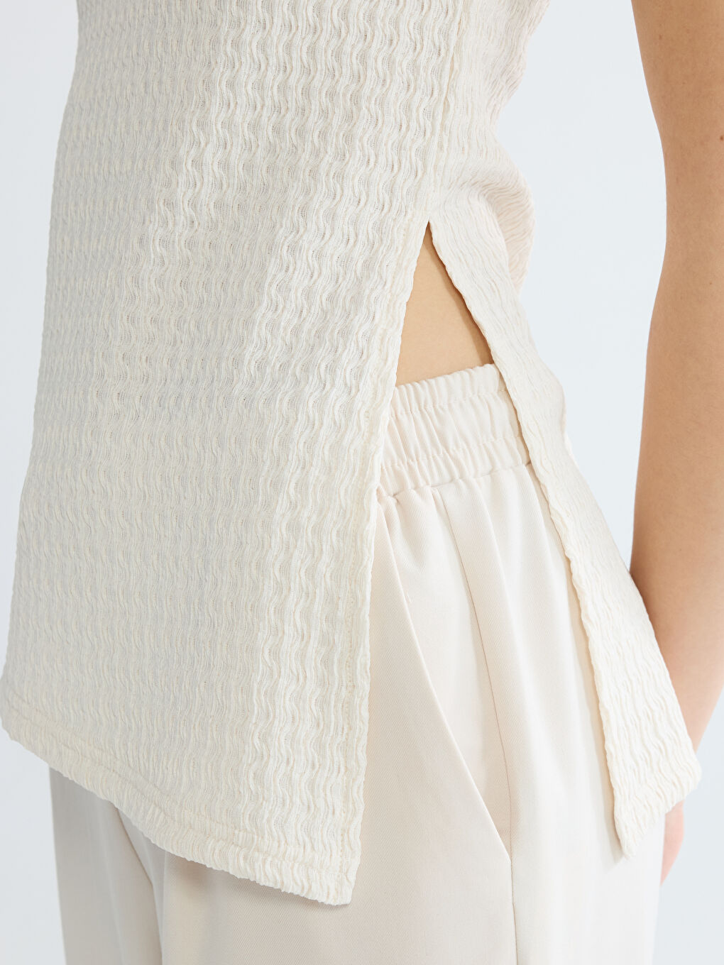 Débardeur BEIGE Femme-2