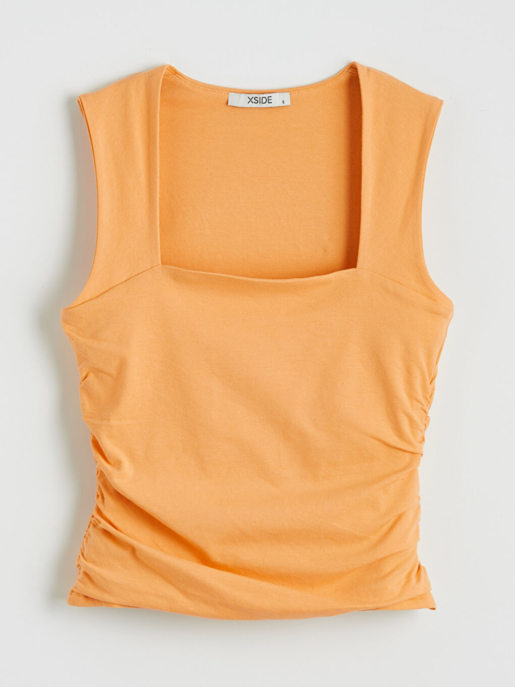 Haut Court ORANGE Femme-4