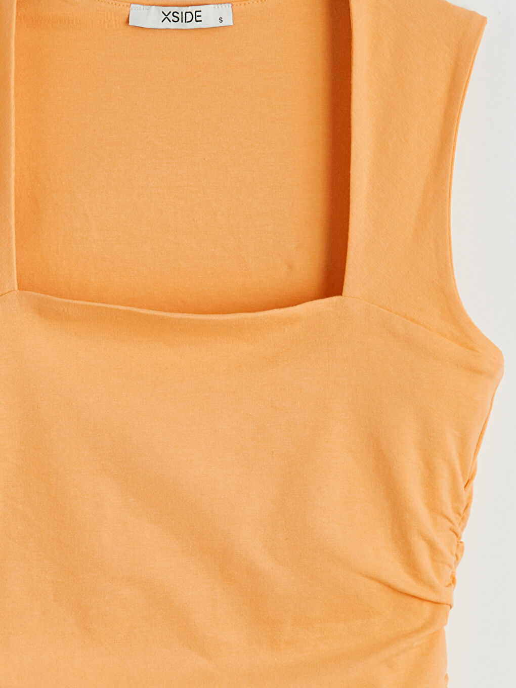 Haut Court ORANGE Femme-5