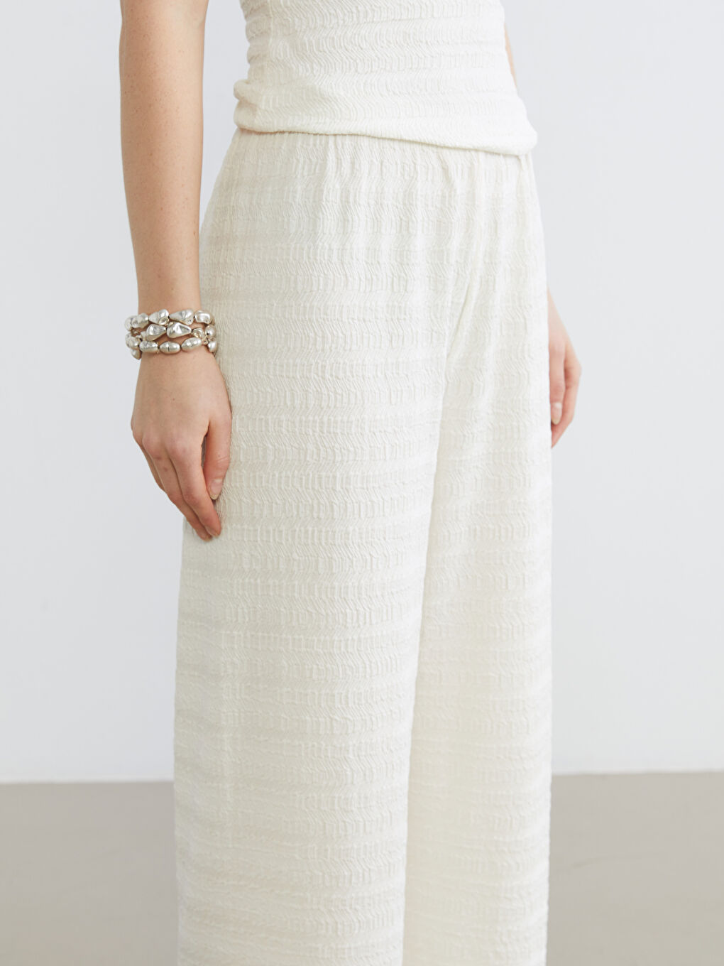 Женщины экрю Брюки-2