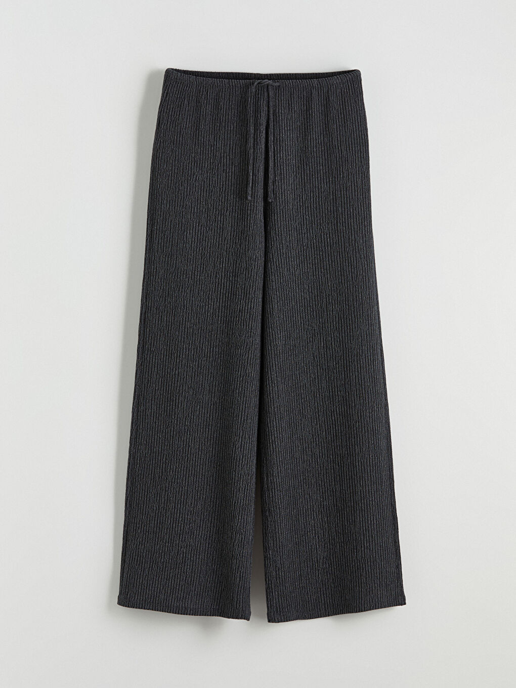 Beli Lastikli Dokulu Kadın Pantolon-4