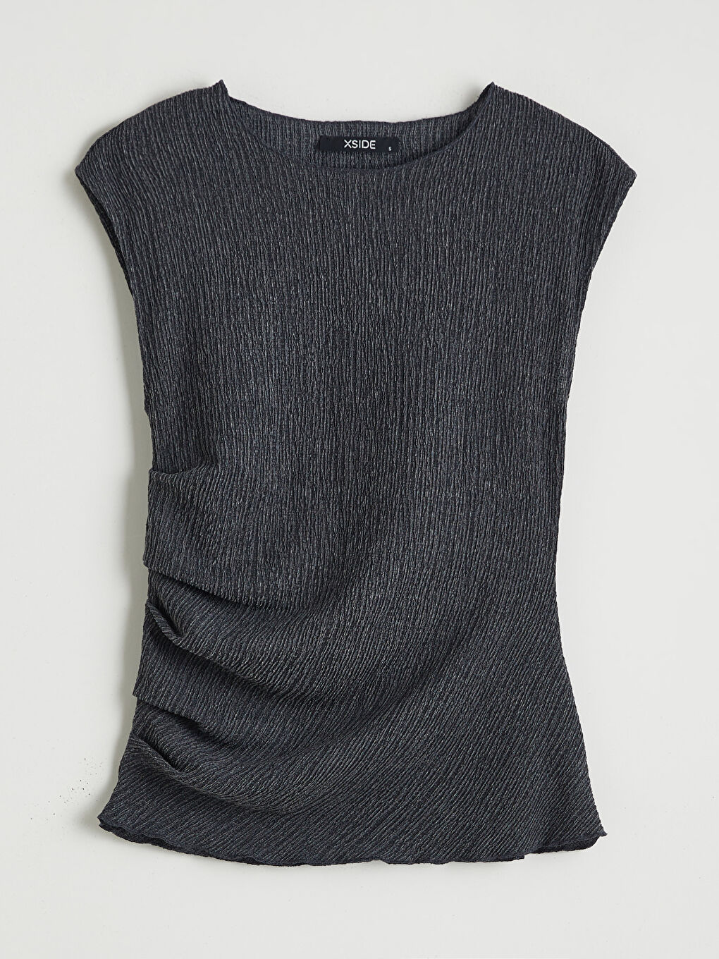 Женщины Антрацитовый Блузка-4