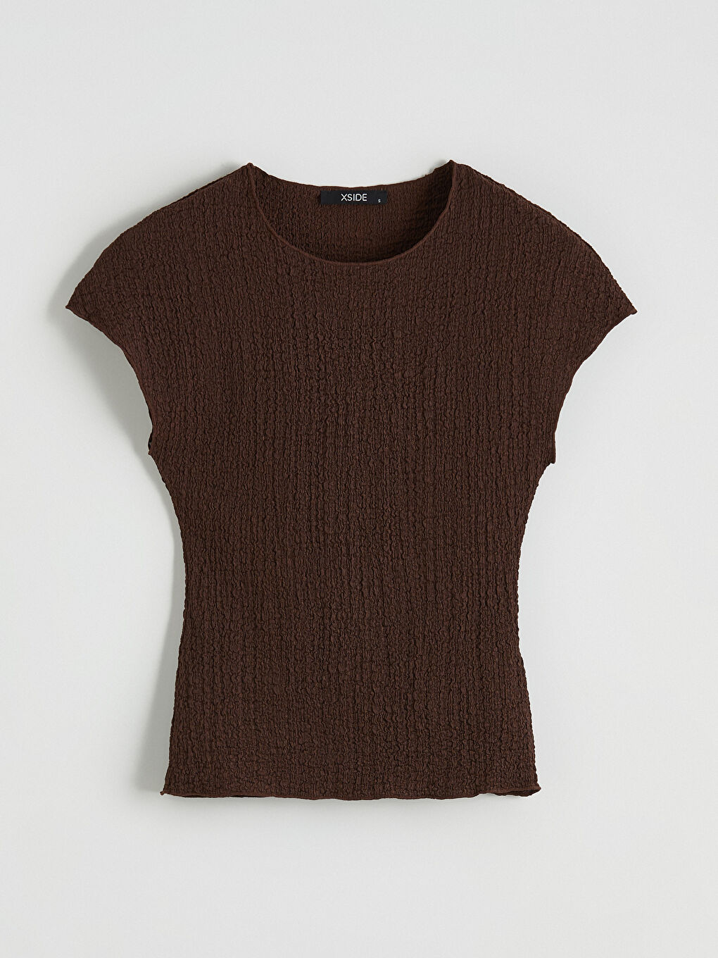 Әйелдер қоңыр Блузка-4