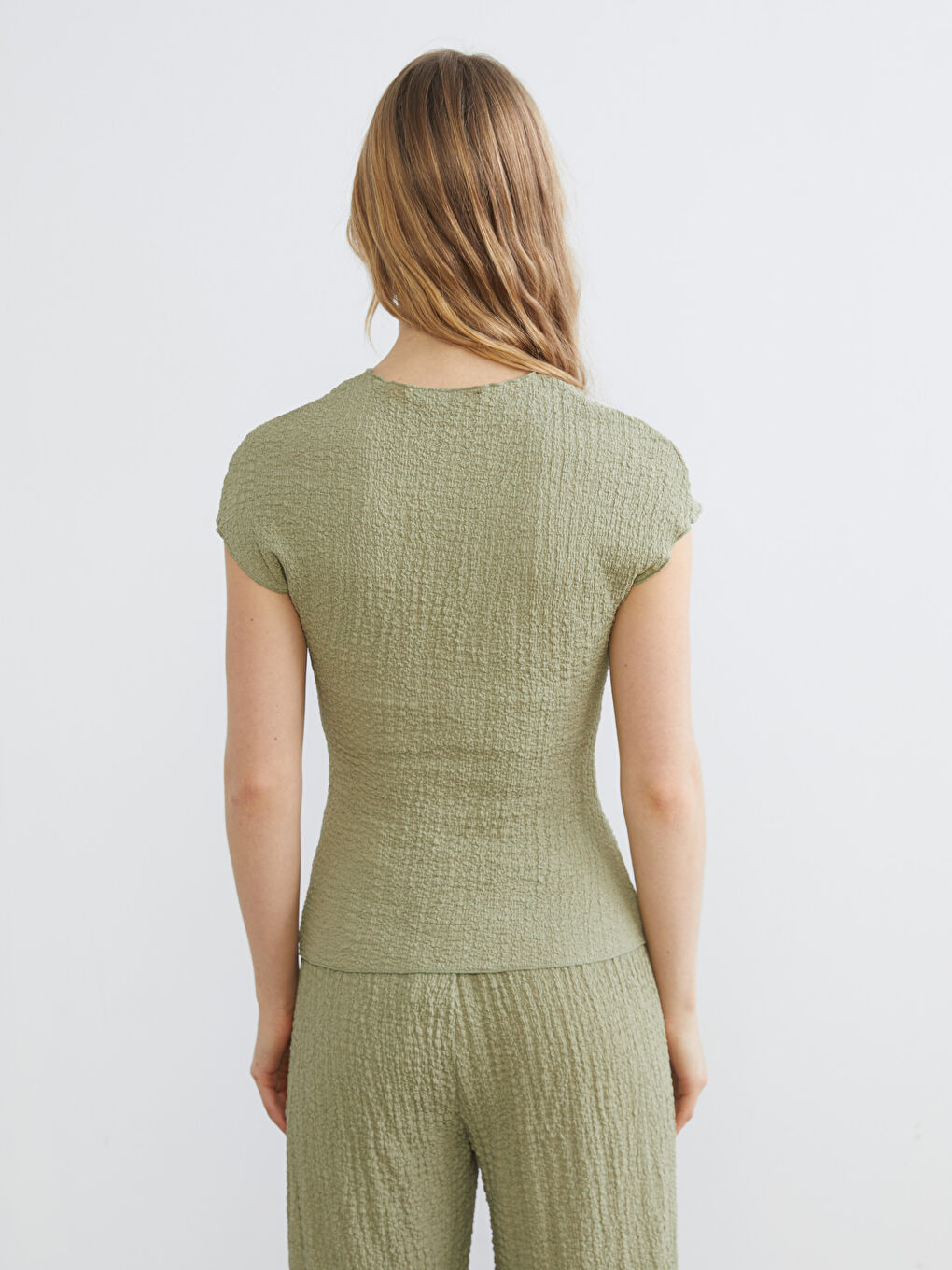 Әйелдер ХАКИ Блузка-3