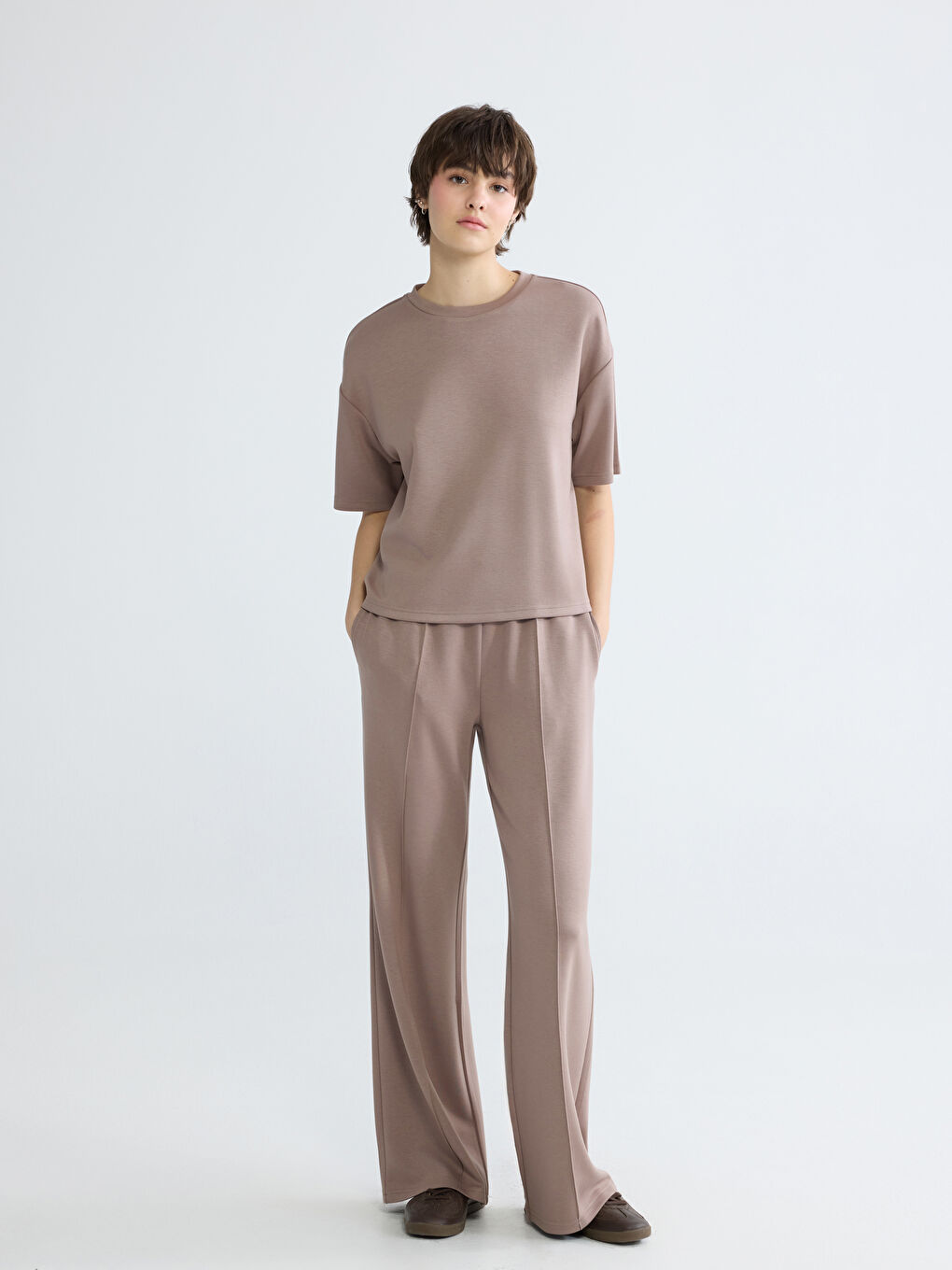 Γυναίκα ΚΑΦΕ Μπλουζάκι-1