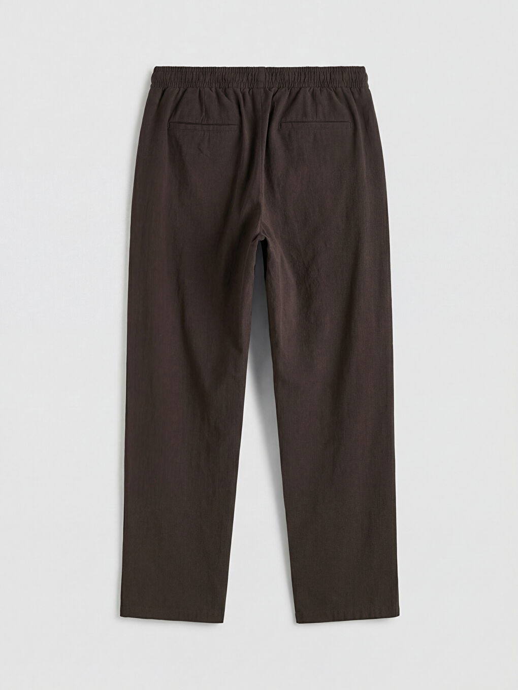 Regular Fit Dobby Fabric Men's Trousers-4