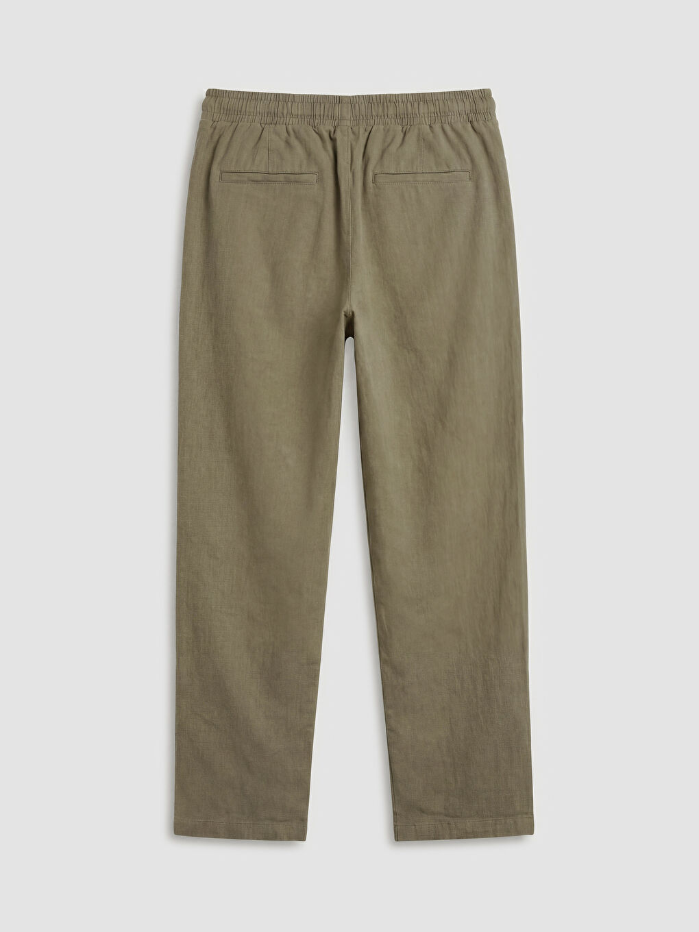 Regular Fit Dobby Men's Trousers-1