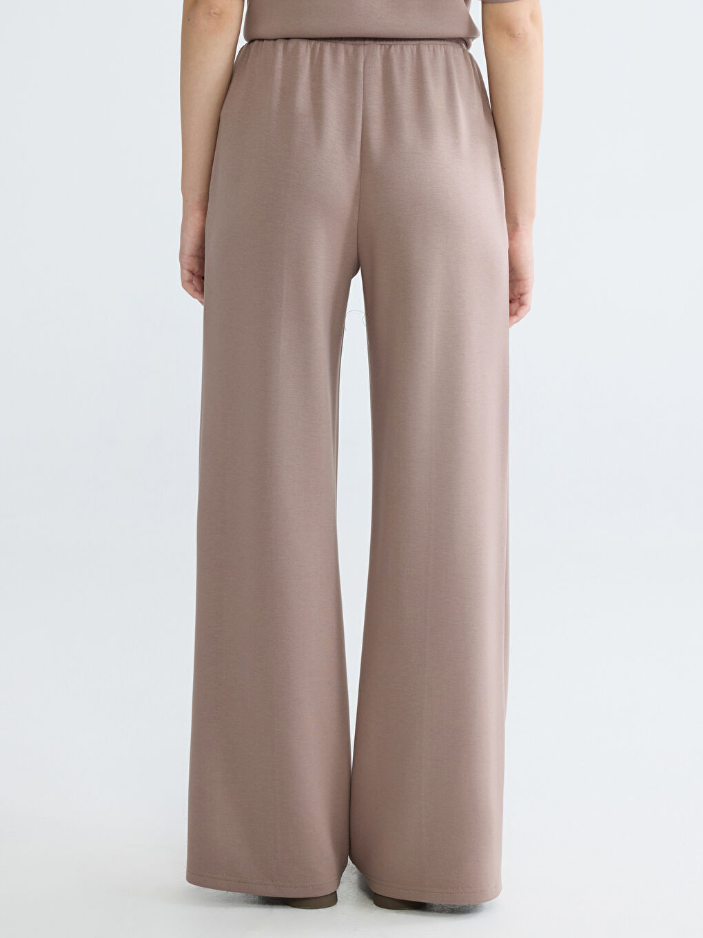 Beli Lastikli Soft Touch Kadın Eşofman Altı-3