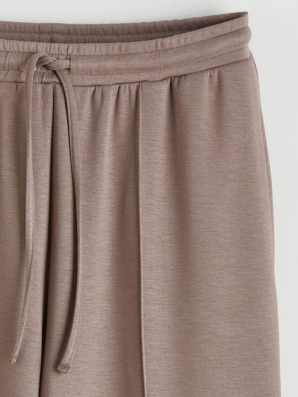 Beli Lastikli Soft Touch Kadın Eşofman Altı-5