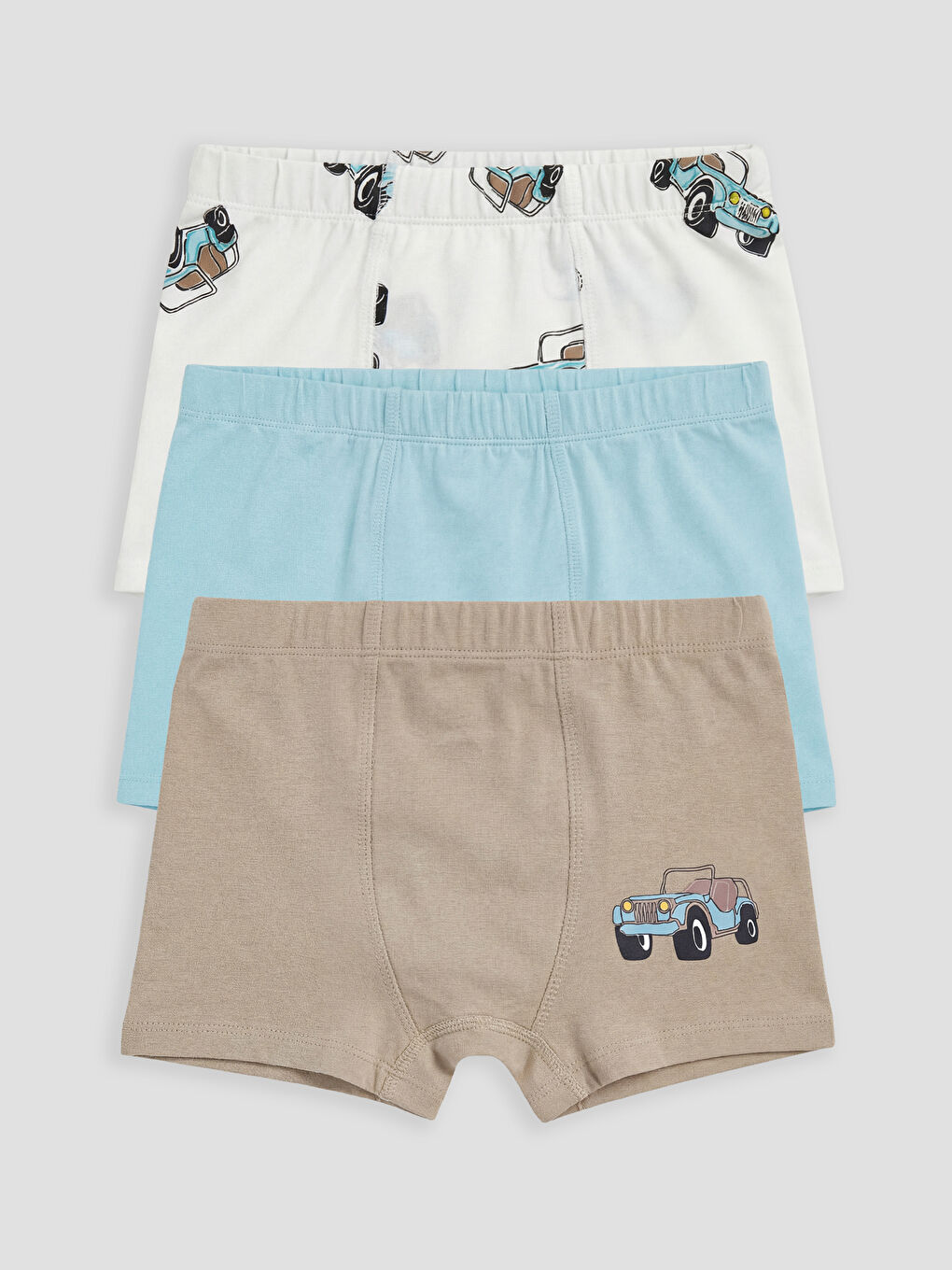 Boy ECRU Boxer Briefs-1