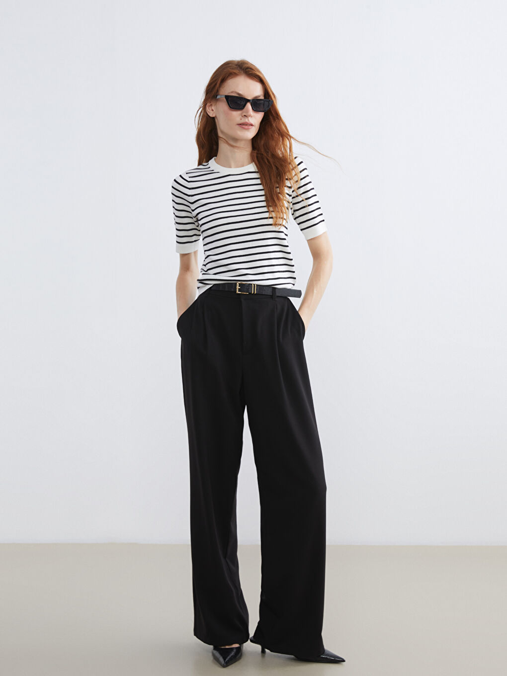 Frau SCHWARZ Pullover-1