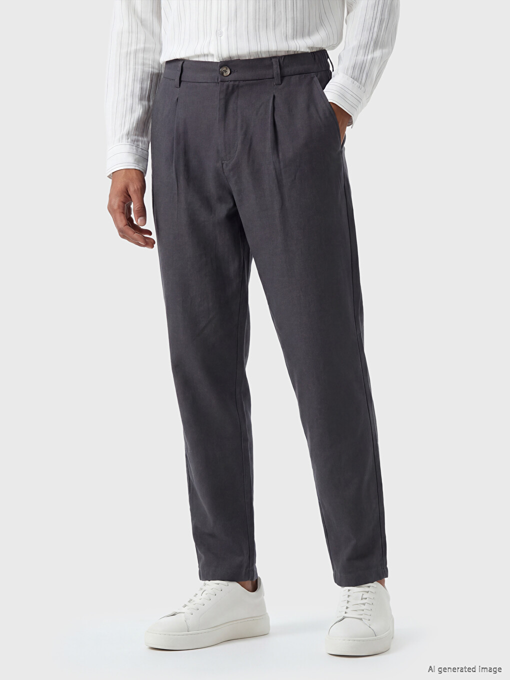 Man Grey Trousers-1