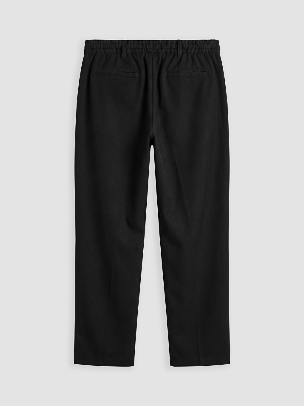 Pleated Linen Blend Men's Trousers-4