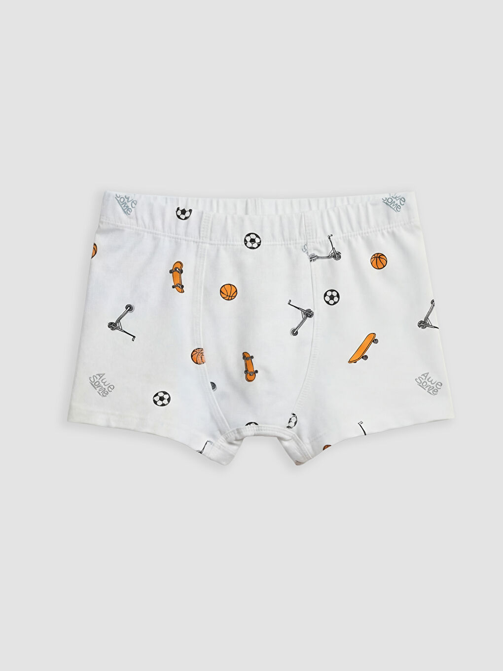 Boy WHITE Boxer Briefs-2