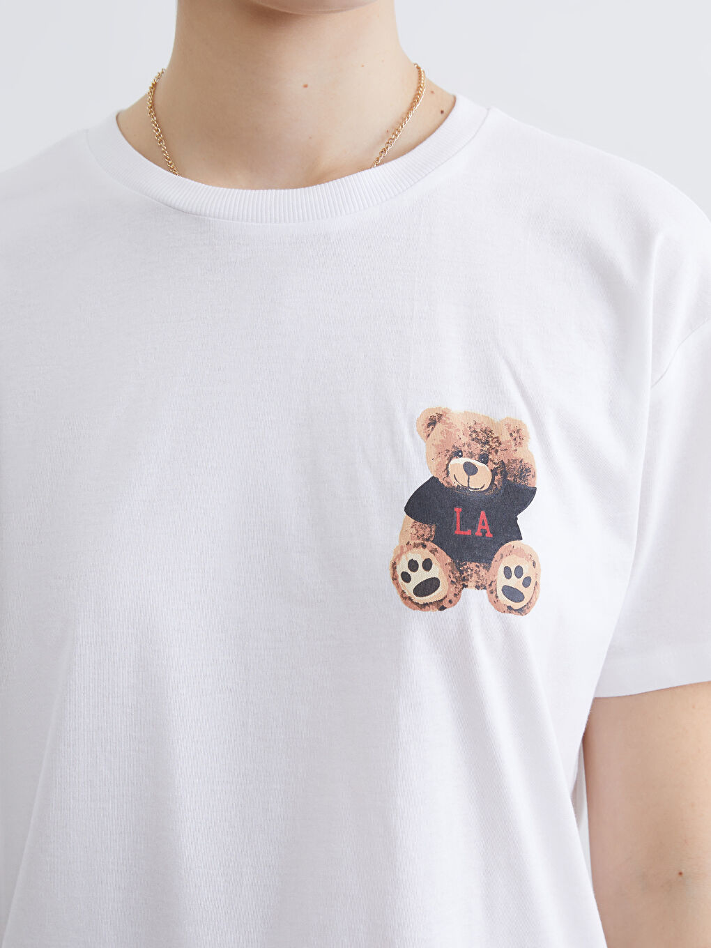 T-shirt BLANC Femme-2