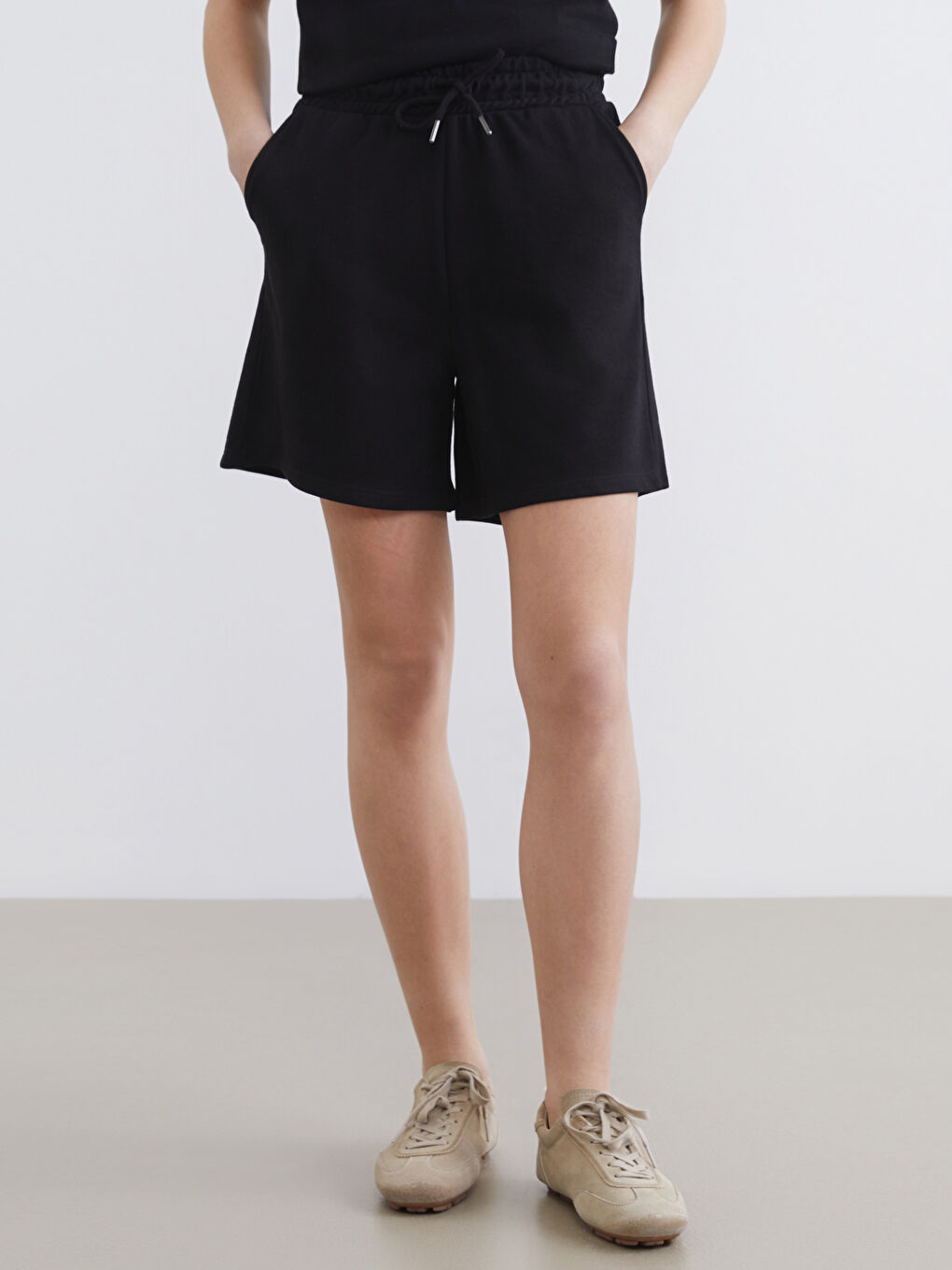 Shorts NOIR Femme-1