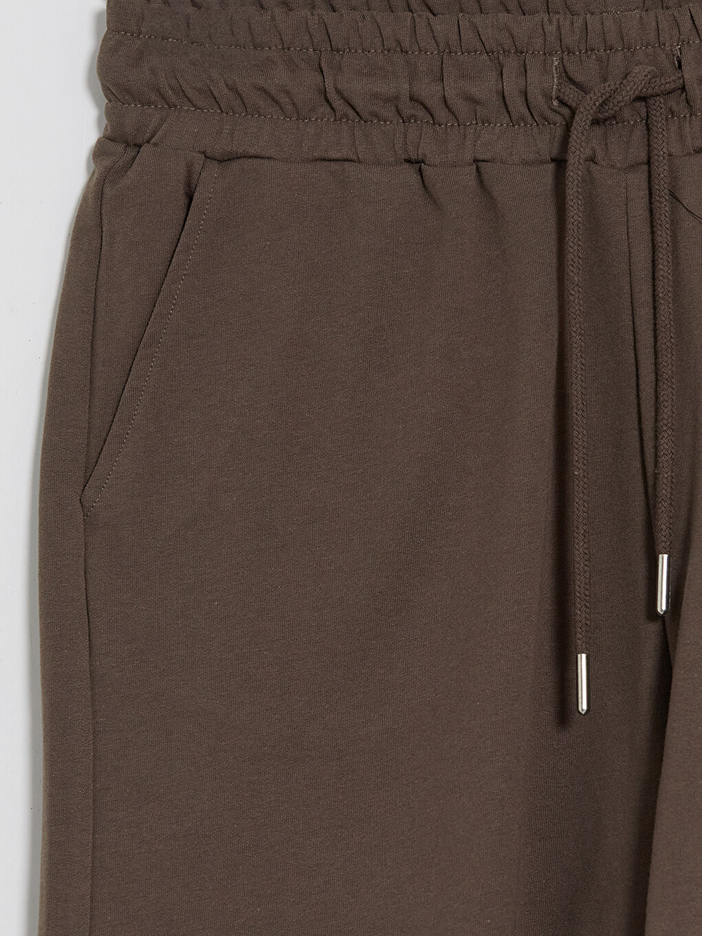 Woman Brown Shorts-1
