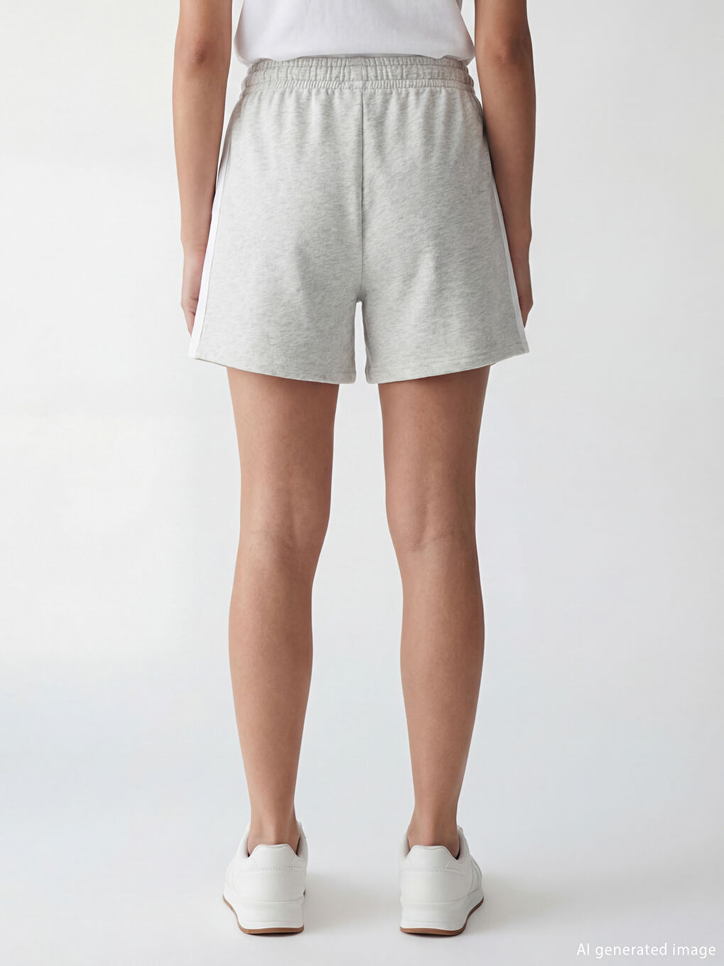 Woman GREY Shorts-3