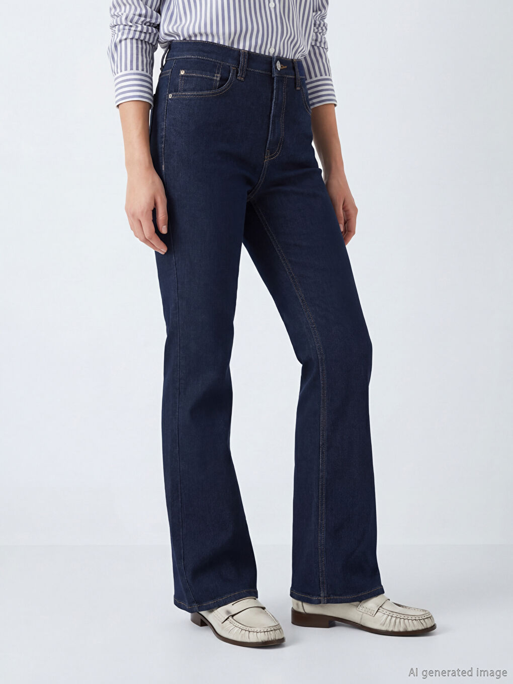 Flare Women's Jean Trousers-1