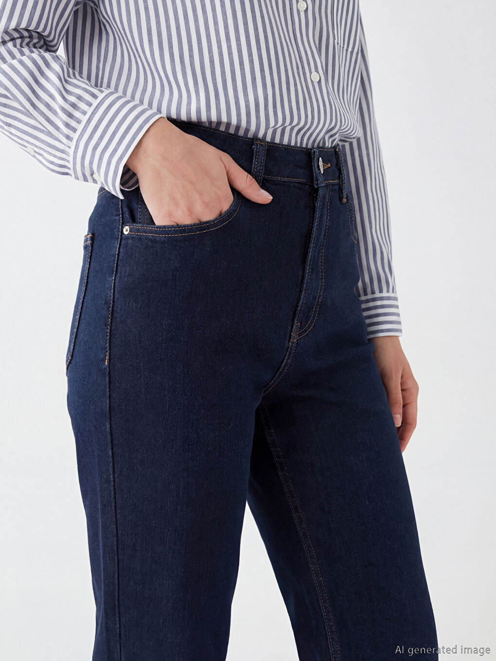 Flare Women's Jean Trousers-2