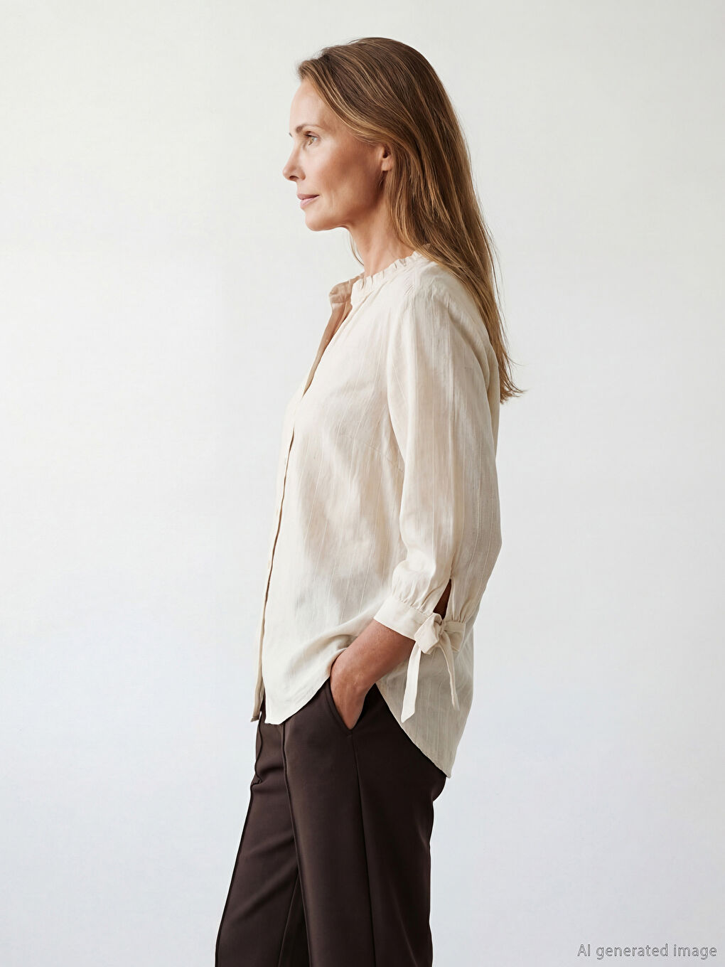 Woman BEIGE Shirt