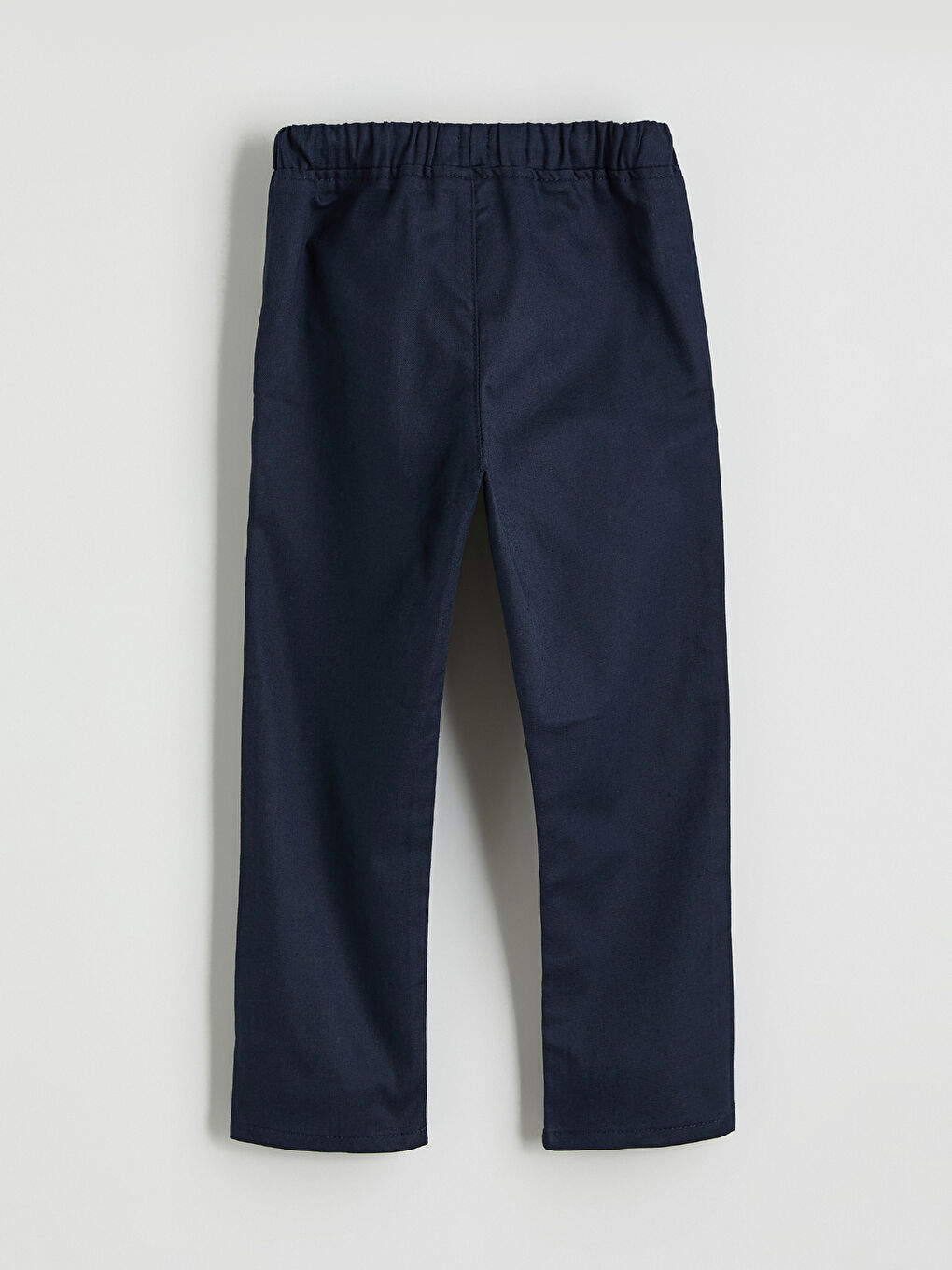 Lacivert Beli Lastikli Erkek Çocuk Pantolon-2