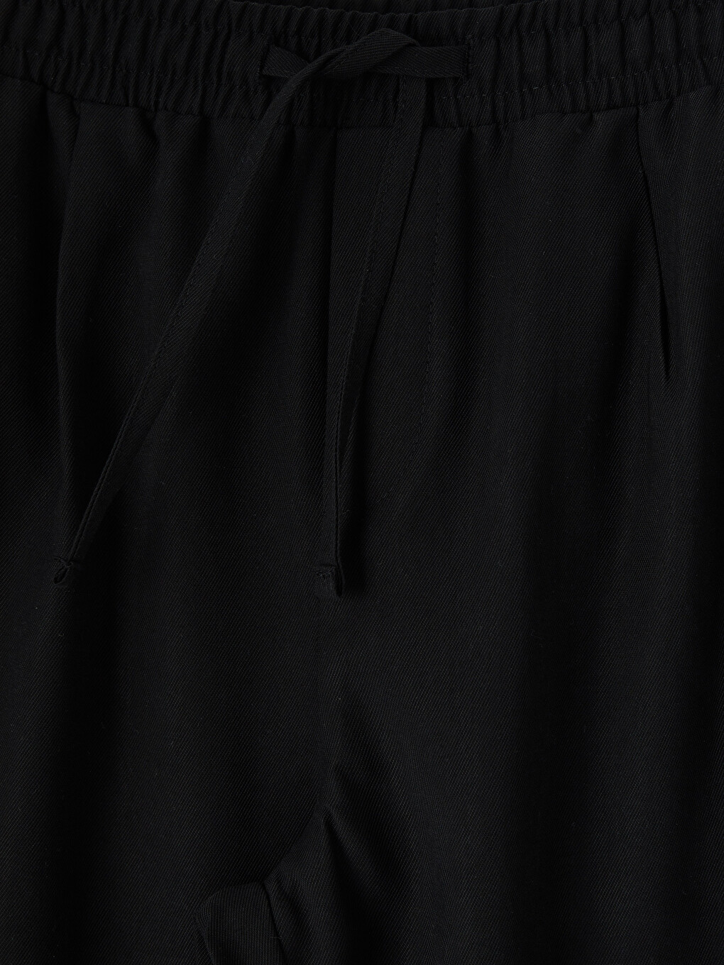 Elastic Waist Pleated Men's Trousers-6