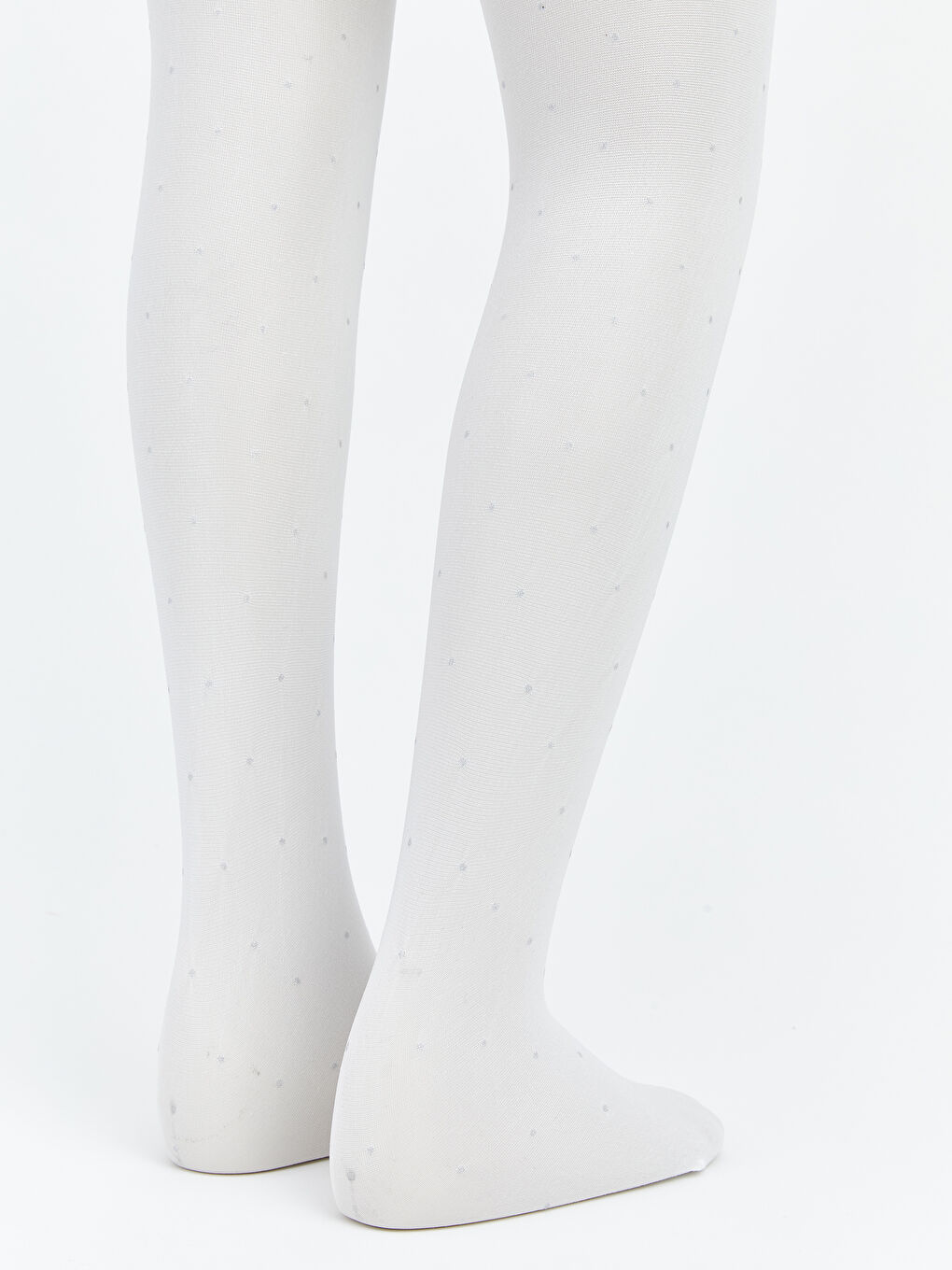 Gri Kız Çocuk İnce Külotlu Çorap 2'li-2