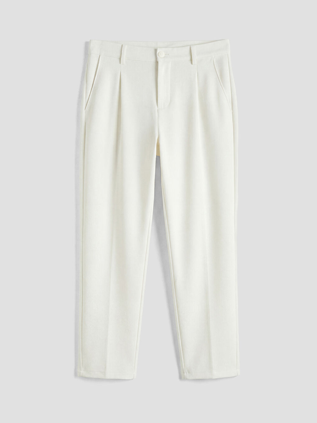Man ECRU Trousers-4