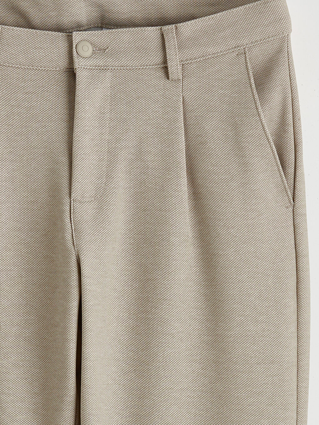 Slim Fit Pileli Erkek Pantolon-6