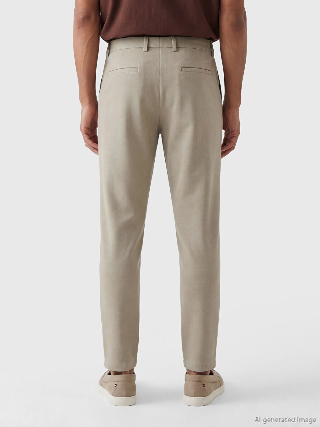 Slim Fit Pileli Erkek Pantolon-2