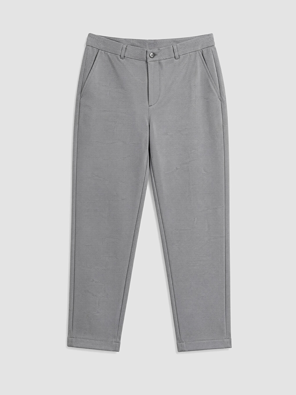 Pantallona Të Drejta Me Pala Slim Fit Për Burra