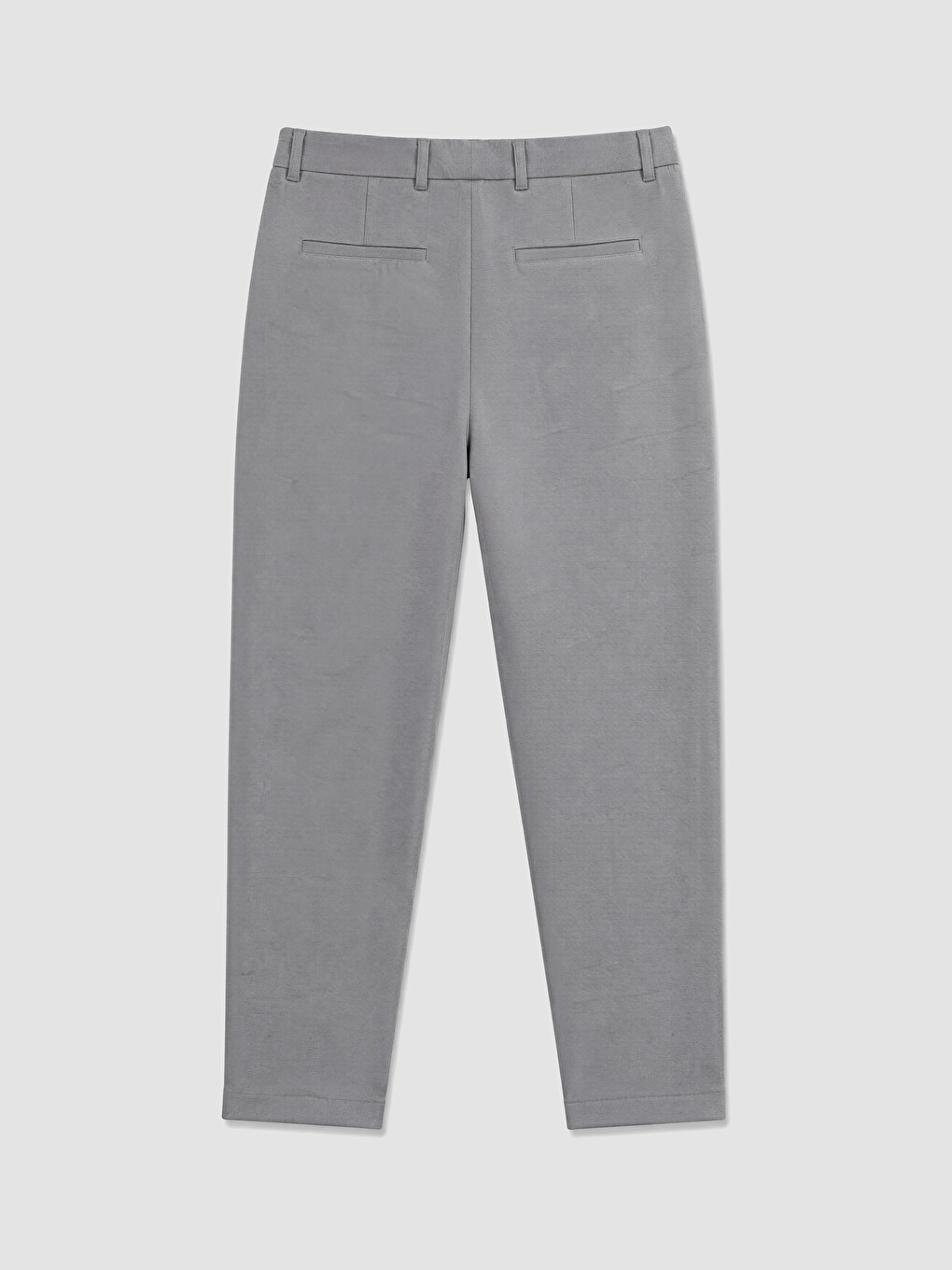 Pantallona Të Drejta Me Pala Slim Fit Për Burra-1