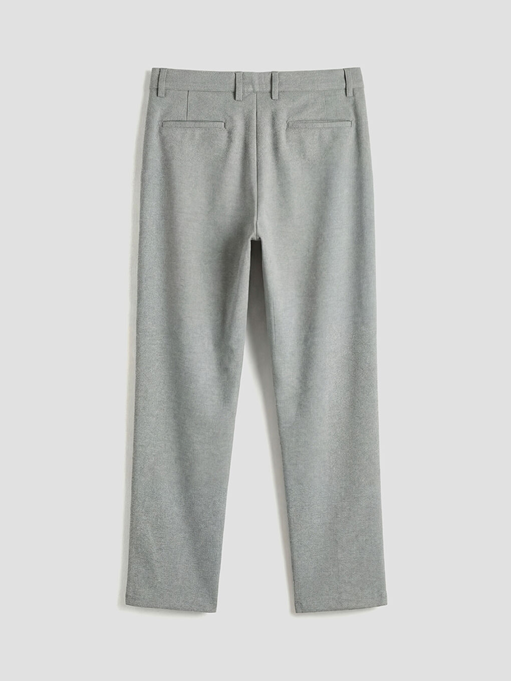 Muške slim fit plisirane pantalone-5