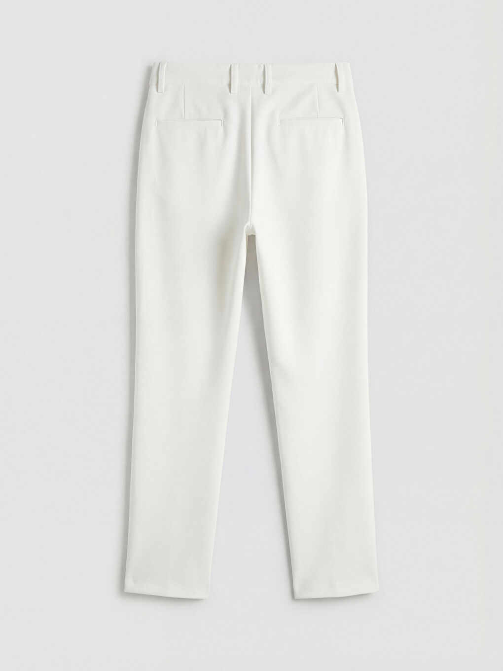 Muške slim fit plisirane pantalone-5