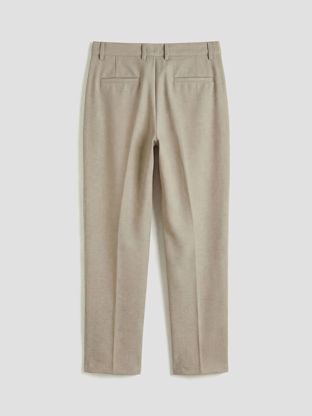 Мужские брюки с защипами слим-фит-5