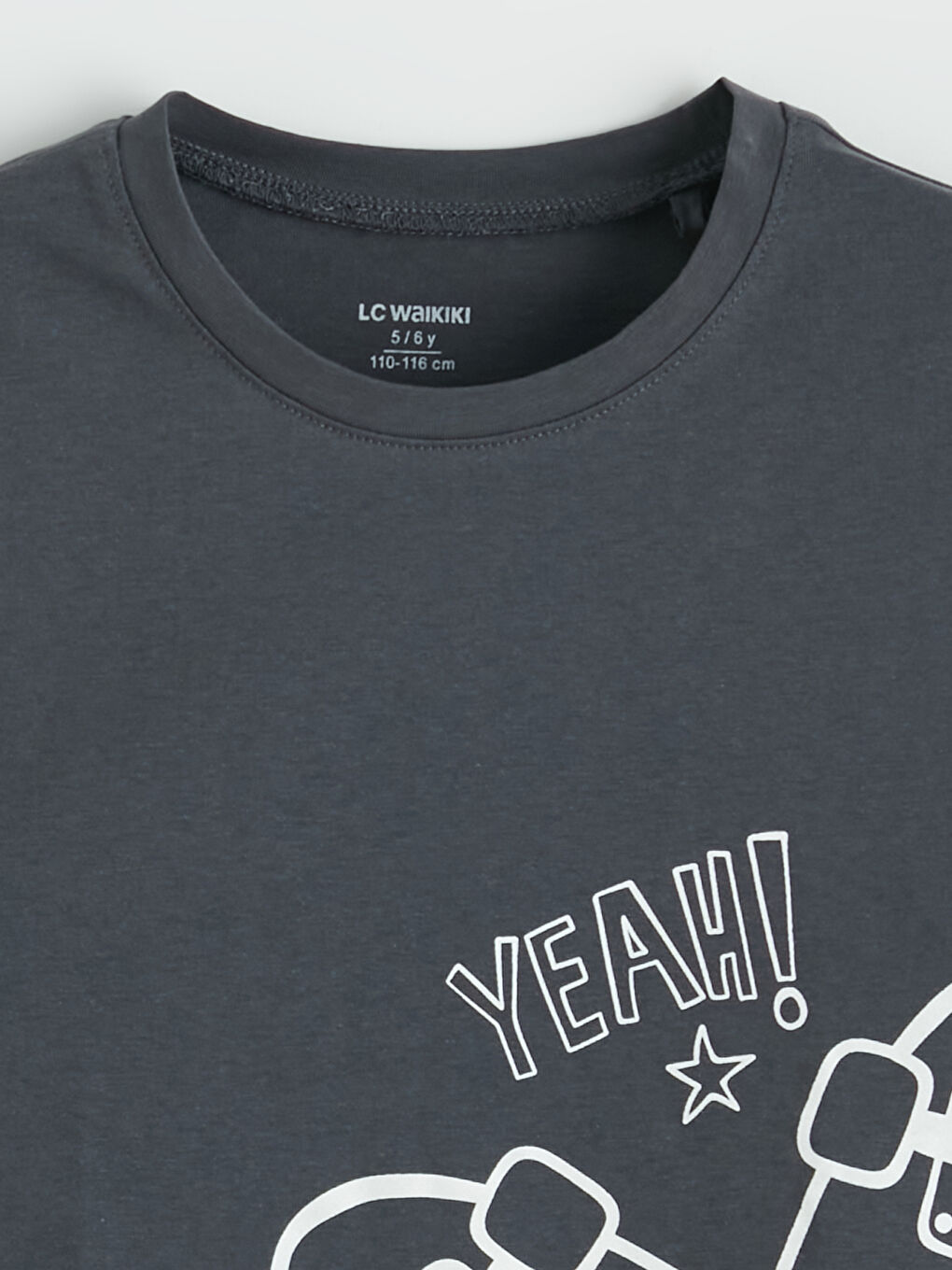 Antrasit Baskılı Erkek Çocuk Kolsuz Pijama Takımı-2