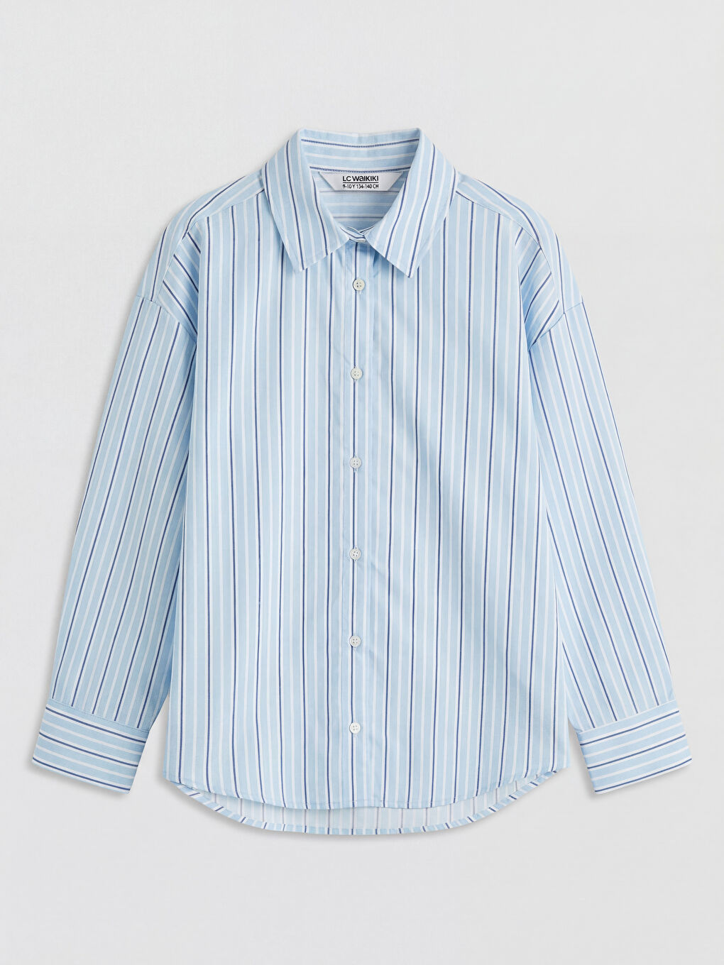 Γυναικείο Ριγέ Πουκάμισο Ποπλίνα