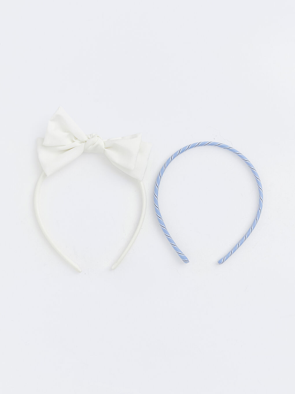 Fiyonk Figürlü Kız Bebek Taç 2'li