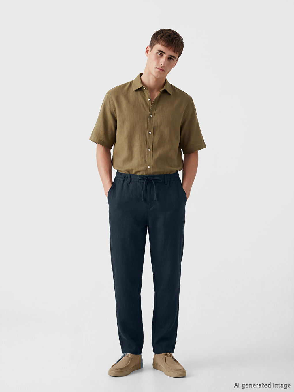 Pantalon MARINE Homme