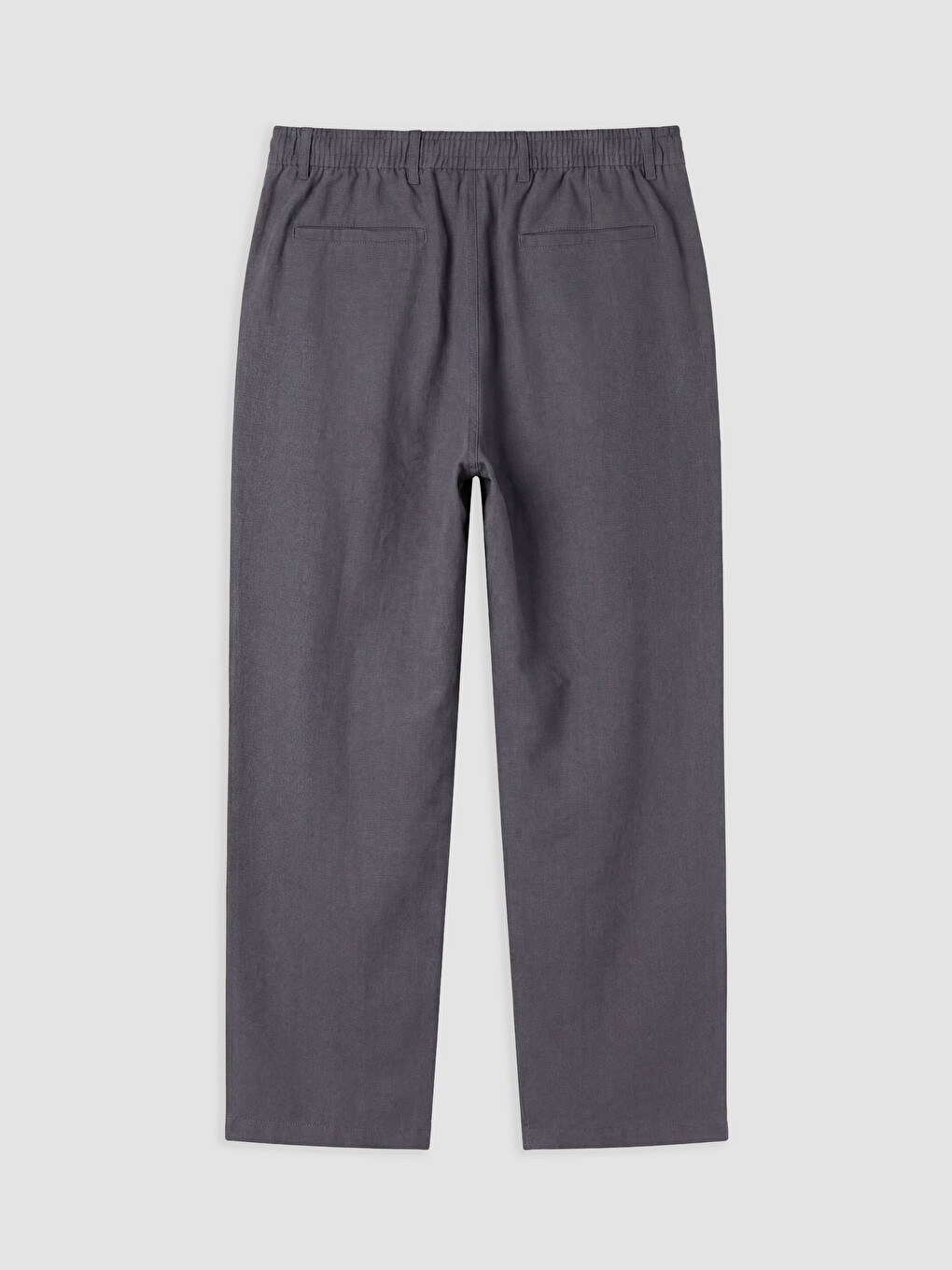 Antrasit Regular Fit Pileli Erkek Pantolon-1
