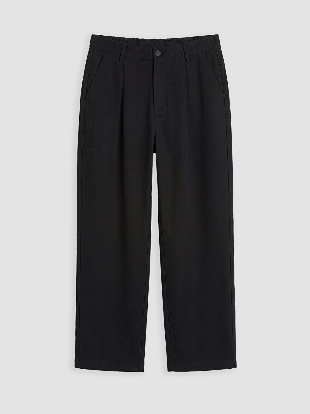Regular Fit Pleated Men's Trousers-4