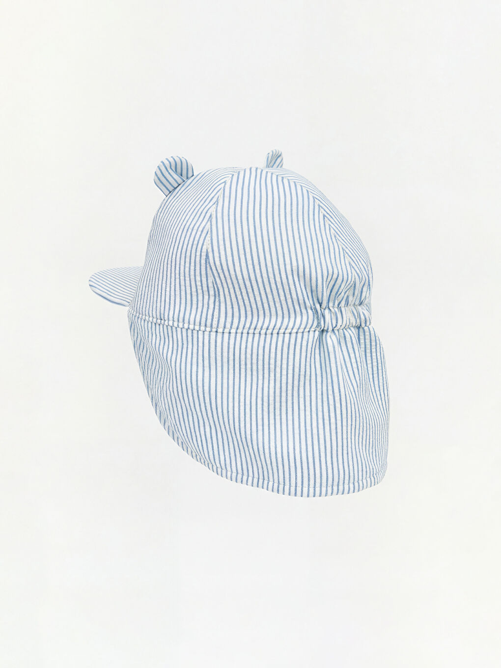 Yeşil Ense Korumalı Erkek Bebek Şapka-2