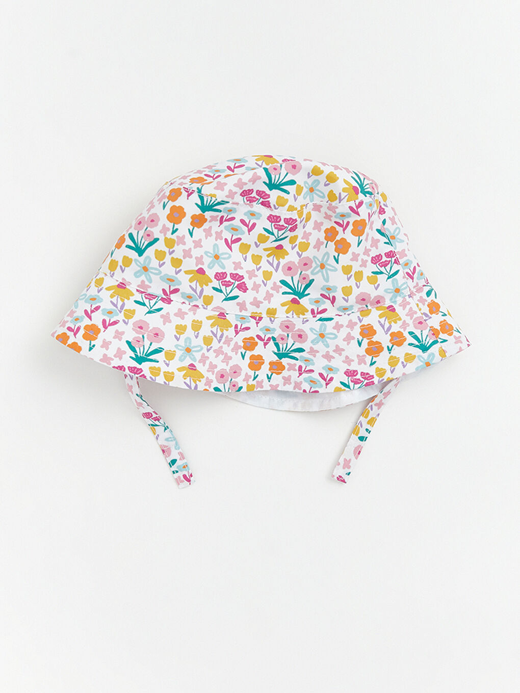 Baby Girl ECRU Bucket Hat-1