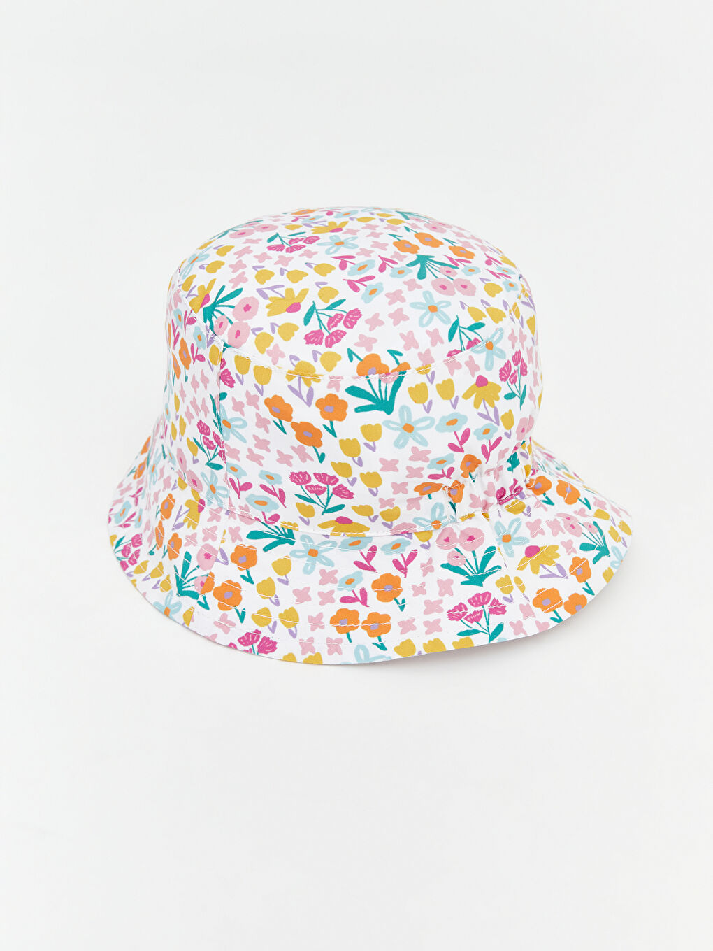 Baby Girl ECRU Bucket Hat-2