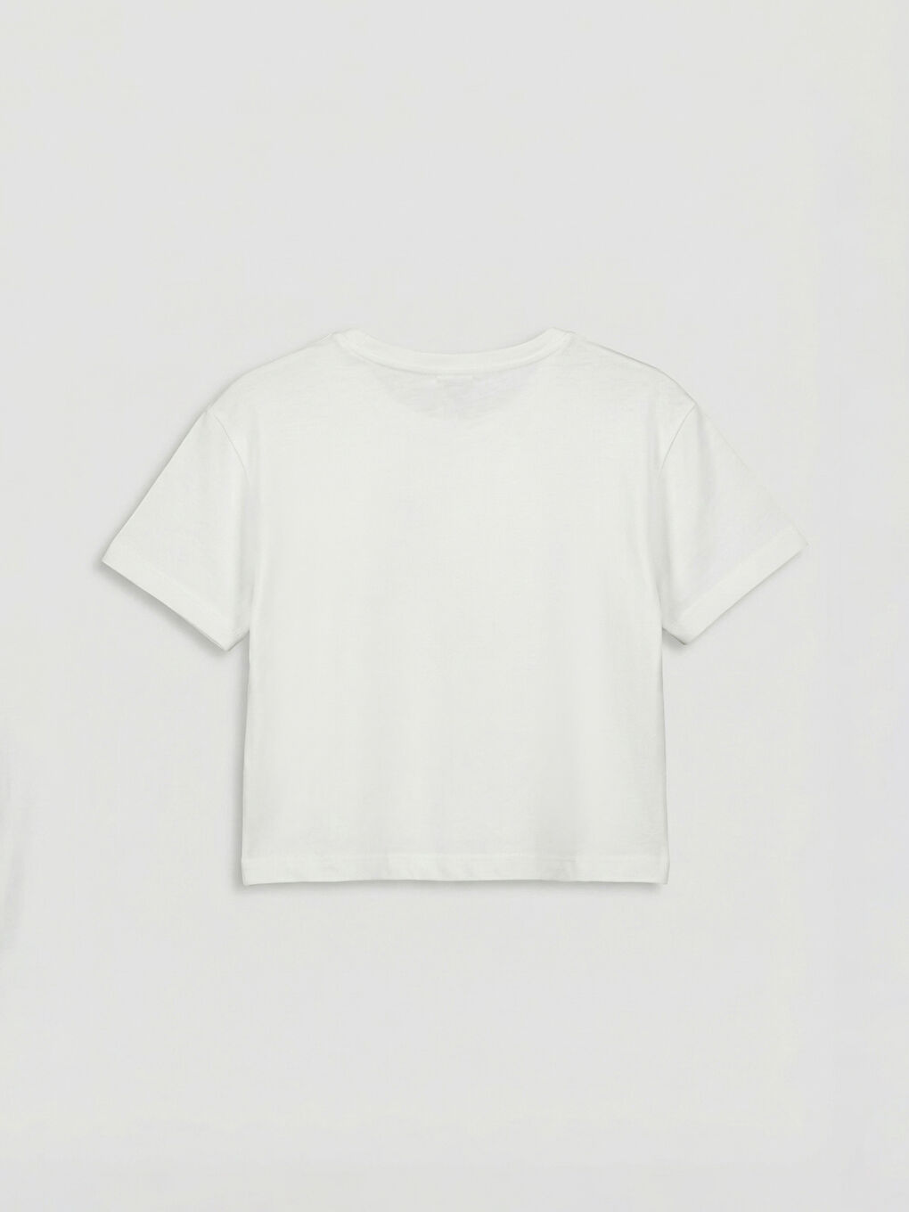 Mavi Fiyonk Baskılı Kız Çocuk Tişört ve Şort-2