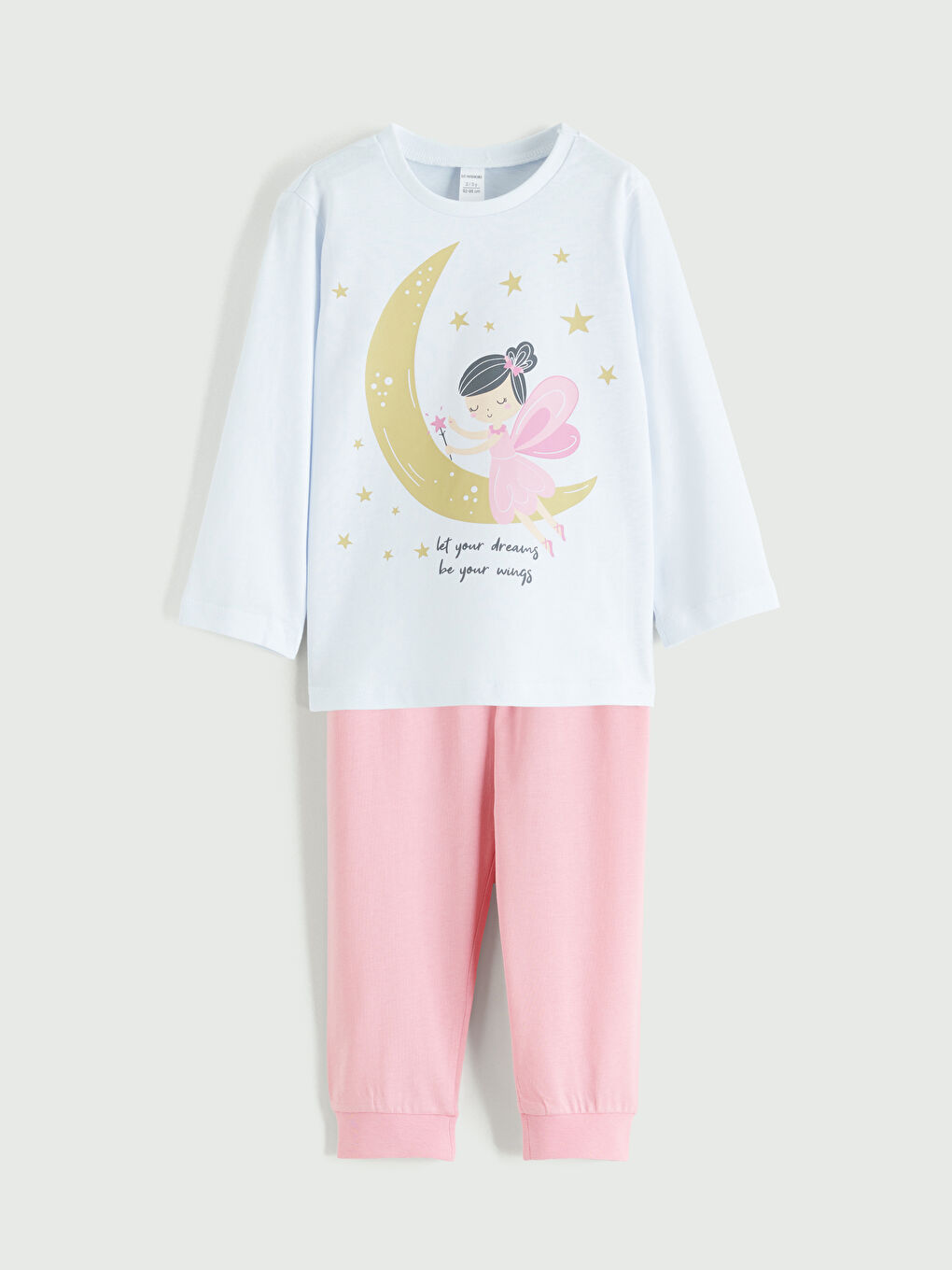 Girls' Printed Pajama Set