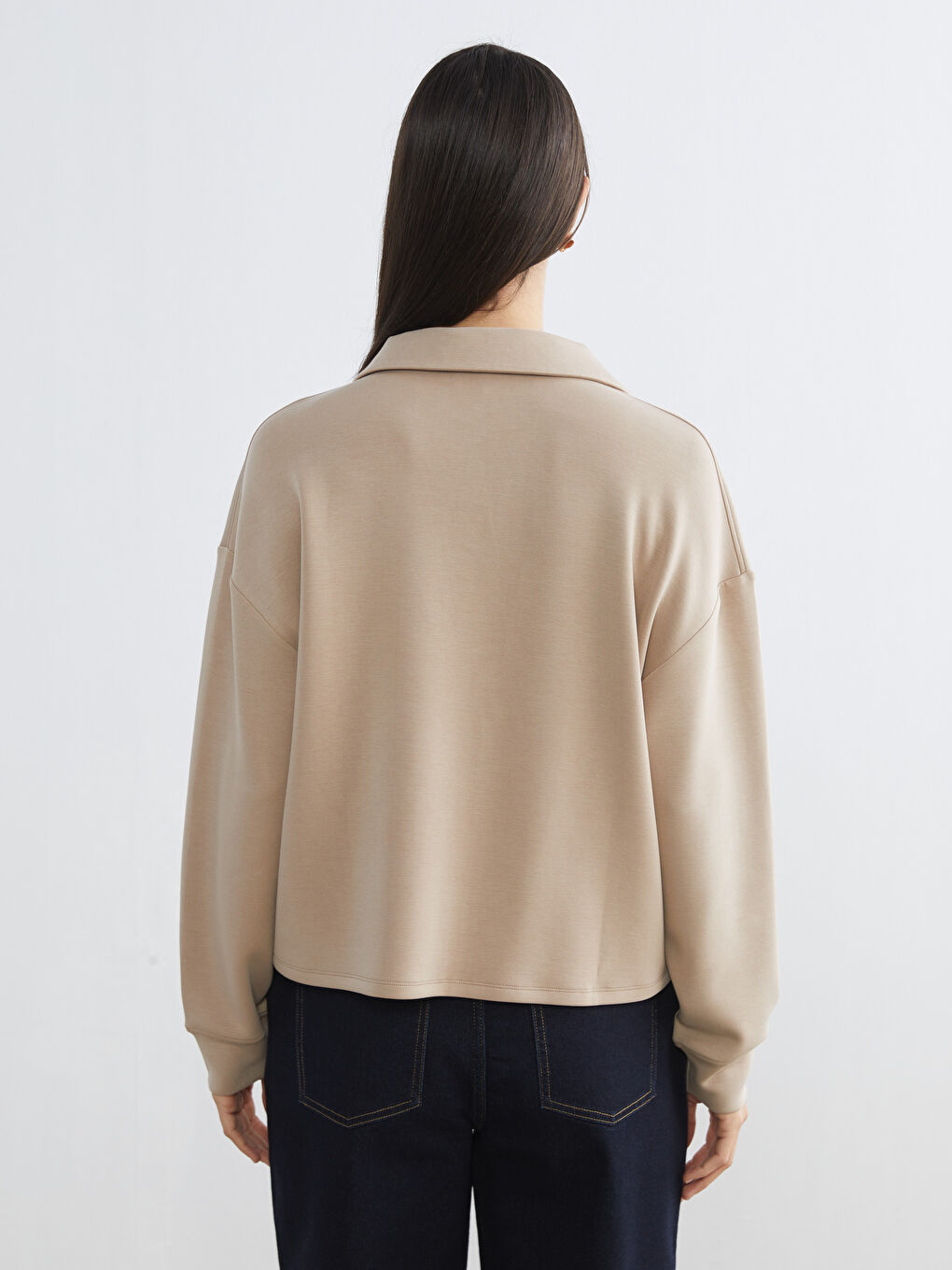 Әйелдер сарғыш Свитшот-3